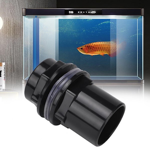 Akvarium Vannrør Koblingssett - 5 stk PVC Rett Rørskjøt