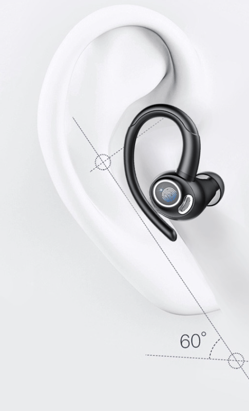 LED-skärm Bluetooth-headset med brusreduceringsfunktion CVC8.0
