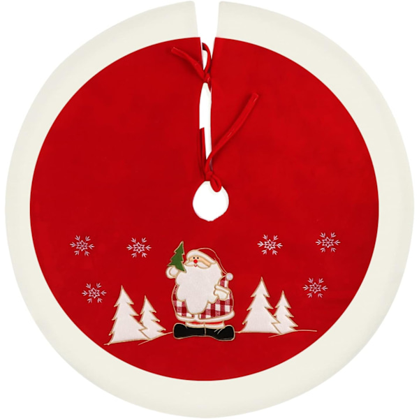 Rund julgransmatta julgransöverdrag julgransmatta