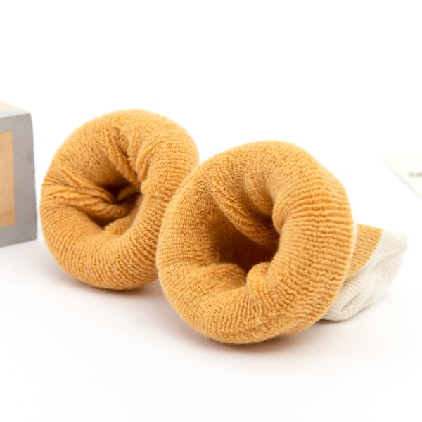 Ultratjocka höga barnsockor (3-pack) babyblandning,
