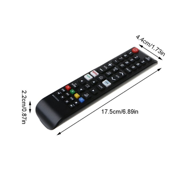 Fjernbetjening og vægtransmitter til Samsung TV-fjernbetjening