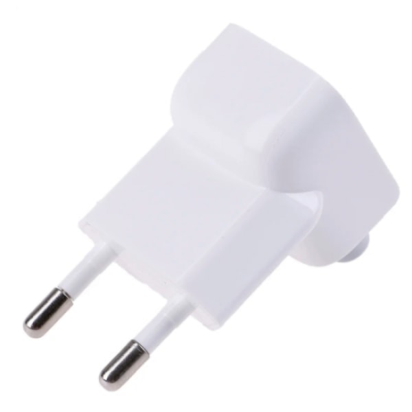1 stk Reiseadapter for Apple Macbook (EU) Hvit