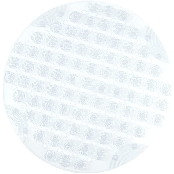 Pyöreä hierontasuihkumatto, liukumaton kylpymatto kylpyhuoneeseen, jossa on viemäri