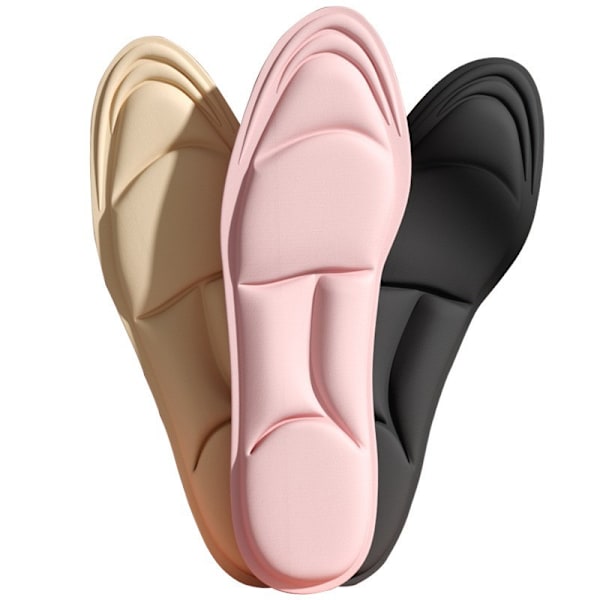 37 - 38 kuttbar, rosa, 5d Memory Foam sportssåle damesko