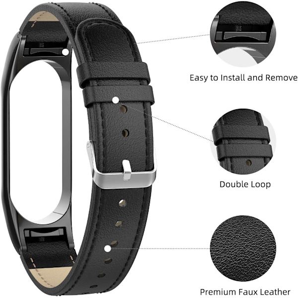 Rem för Xiaomi Mi Band 5 / Mi Band 6, Peakally Soft