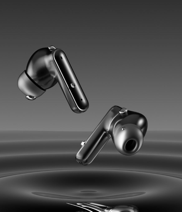 Trådløse Bluetooth-hodetelefoner, Bluetooth 5.3-hodetelefoner med 4 EN