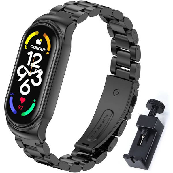 För Mi Band 7-rem, Xiaomi Mi Fit Band 7 Original Metal Strap-annons