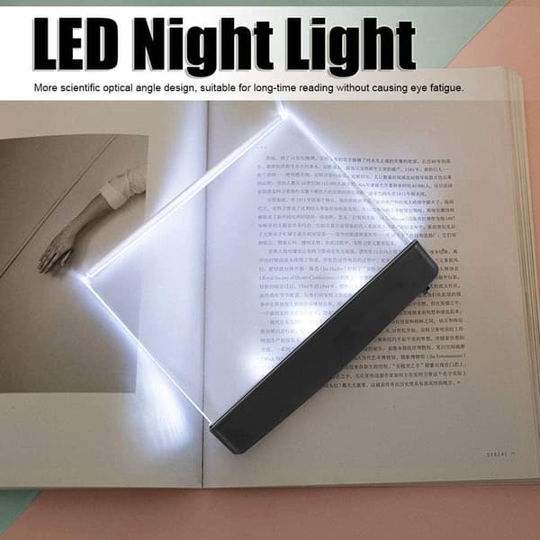 Bærbar LED-lampe med flatt panel, lavspennings LED-lampe