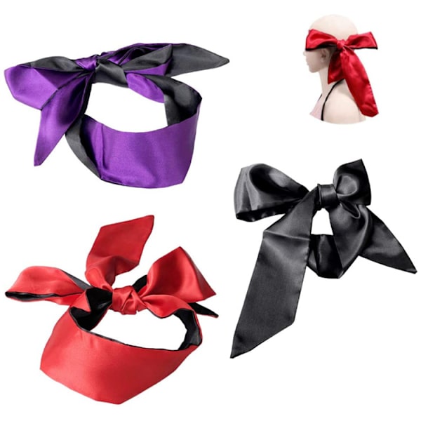 Satin sovemaske øjenbind satin natmaske satin øjenmaske satin sl