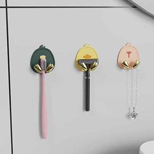 Socket Hook, 12 st självhäftande krokar griffeltavla krok, multifunktionell