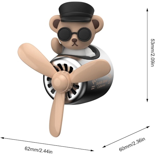 Auton tuoksudiffuusorin venttiilipidike, Anime Bear Pilot -autonraikastin F:llä