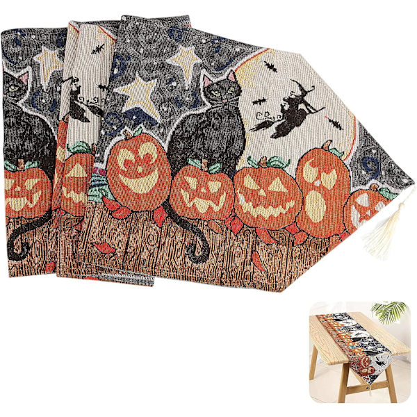 Halloween-pöytäliina, Halloween-koristepöytäliina Kotipöytä