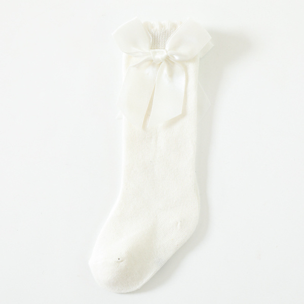Baby Girl Knee High Socks Toddler Dress Socks Cotton Baby Socks W
