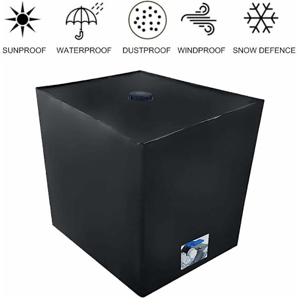 Vattentanksskydd, Skydd för 1000 L Ibc-tank, Anti-damm Anti-UV An