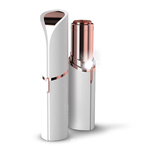 (Hvit) Epilator, Trimmer for Øyenbryn/Ansiktshår/Neseshår/Bikin