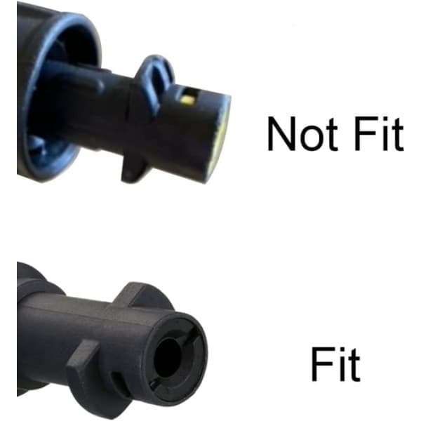 Adapter för högtryckstvättpistol, 1/4'' snabbkoppling