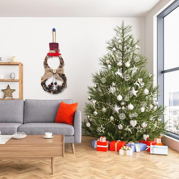 Julkrans, juldekoration krans, LED julkrans