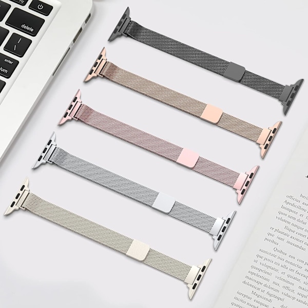 Apple Watch Band Series SE 7 6 5 4 3 2 1 38mm 40mm 41mm, Rostfritt