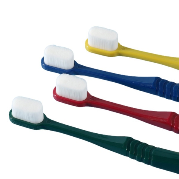 4 kpl Soft Micro-Nano Manual -hammasharja, myös erittäin pehmeät harjakset