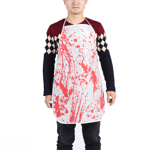 Halloween Blodforklæde Slagterforklæde Cosplay Tricky Rekvisitter Horror S