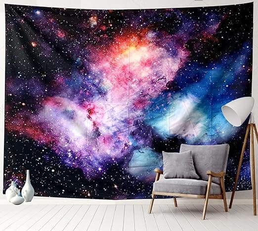 1kpl Galaxy, 200CM*150CM Mandala-seinävaate, Galaxy-seinävaate, Astron