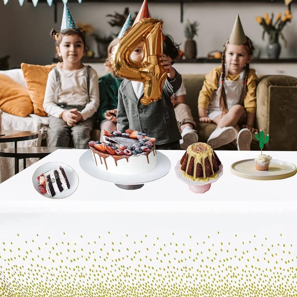3 stk Halloween engangsbordduker, vanntette bordduker