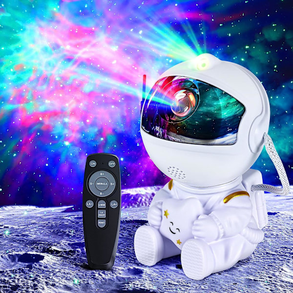 Astronaut Projektor Galaxy Astronaut Stjerneprojektor med 6 Moduser
