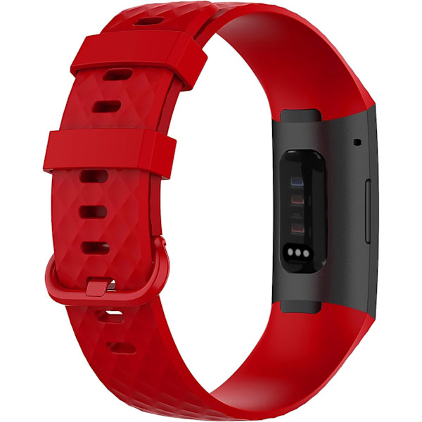 Fitbit Charge 4/Charge 3 Justerbar Silikone Rem
