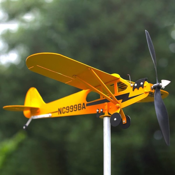 Flyvemaskin vindspinner, 20*18 cm flyvemaskin vindspinnere, flyvemaskin vi