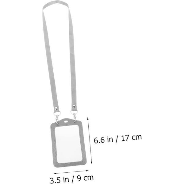 1 st Arbetsdrivrutin Dubbelsidig Transparent Hängande Närhetskort P