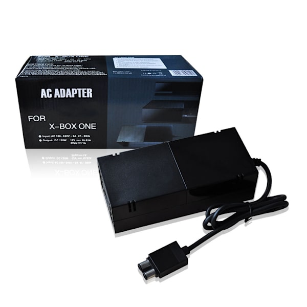 Xbox One AC-adapter 100-240V 220W inkl. strömkabel