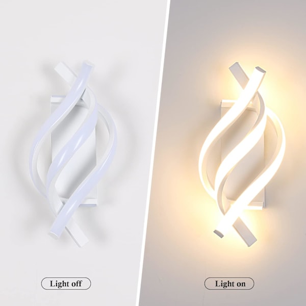 Modern LED-vägglampor, 22W Kreativ LED-vägglampa, Inomhusvägg