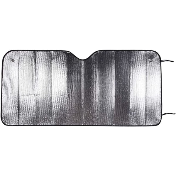 130 x 58,4 cm sammenleggbar frontrute solskjerm anti-UV solskjerm 2 mm tykk