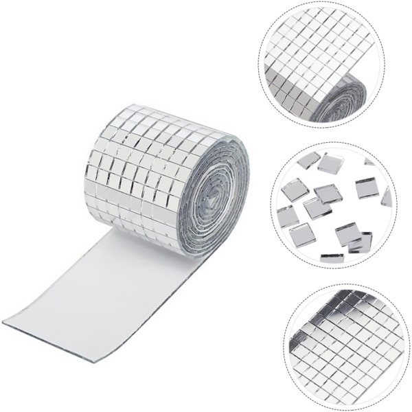 4*100cm mosaiikki seinätarra peilireunus laatta tarra lasi peili