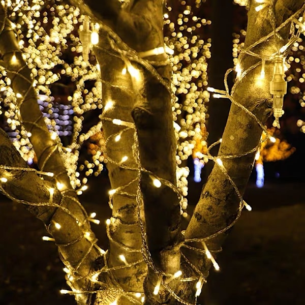 200 LED-jouluvalot, lämmin valkoinen, koristeelliset jouluvalot