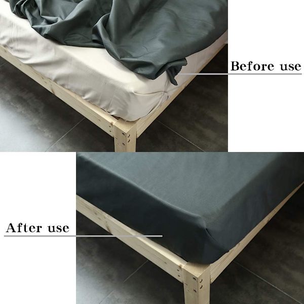 Udvidelig 54cm til 220cm Justerbar 4 Stykker Under Sofa, Madrasser, Seng