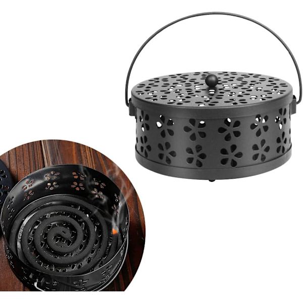 Myggespiralholder, Myggespiralholder, Spiralrøgelseholder