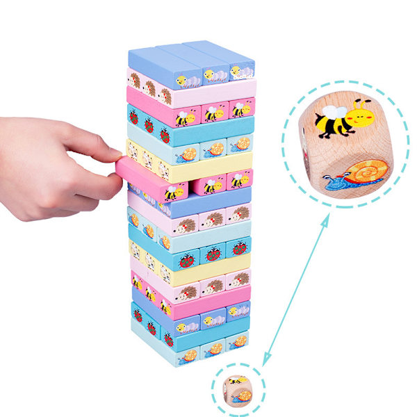 Et lekesett for 3-åringer - 4 i 1 mal dyr i tre som spinner
