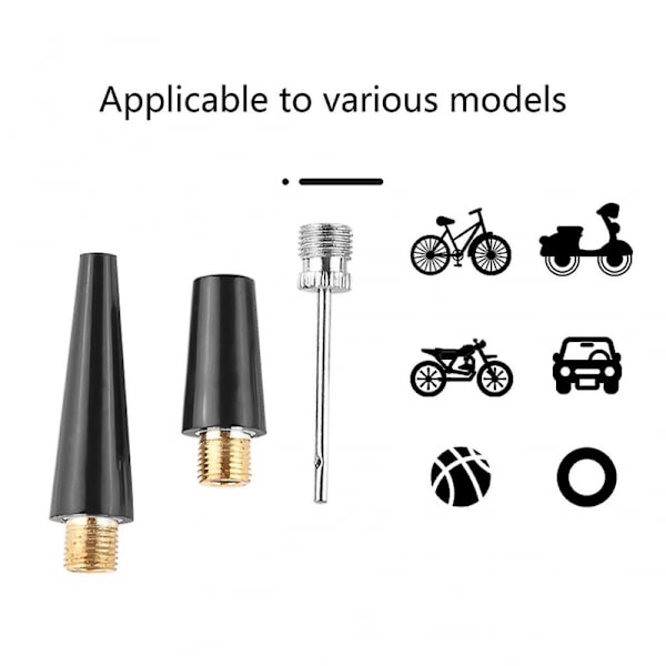 Bärbar pumpuppblåsare cykel Mtb cykeltillbehör med bollpum