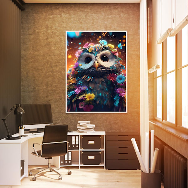 30 x 40 cm timanttimaalaussarjat aikuisille, DIY 5D timanttimaalaus