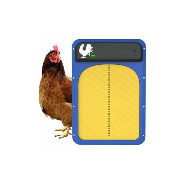 1 st automatisk hönshusdörr, batteridriven automatisk hönshusdörr