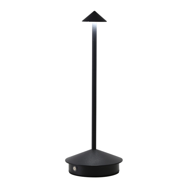 1 aluminium dimbar LED-bordslampa, IP54-skydd, inomhus/utomhus