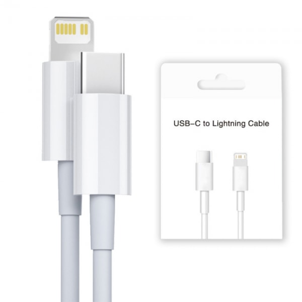 5-pack 1 meter Lightning-laddare för iPhone 13/12/11/ Xs/Max/X/8/7/6/5/SE Wh