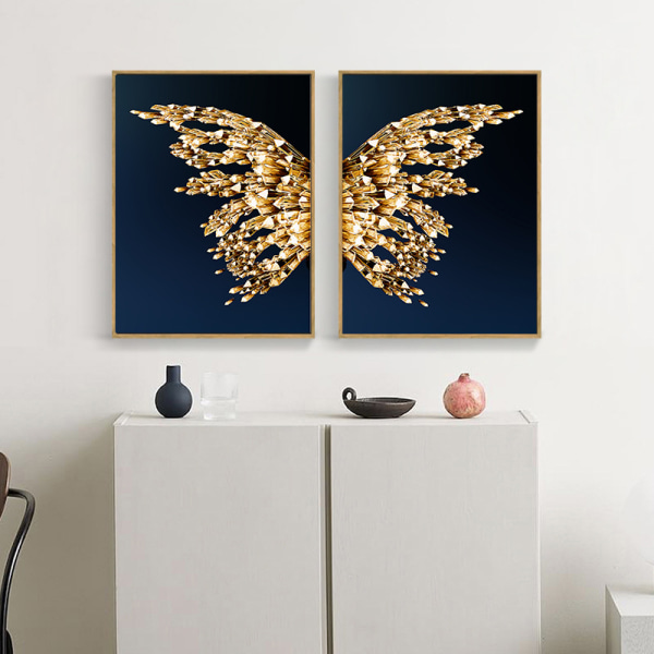 Modern kitchen wall art, restaurant wall decoration, butterfly sp