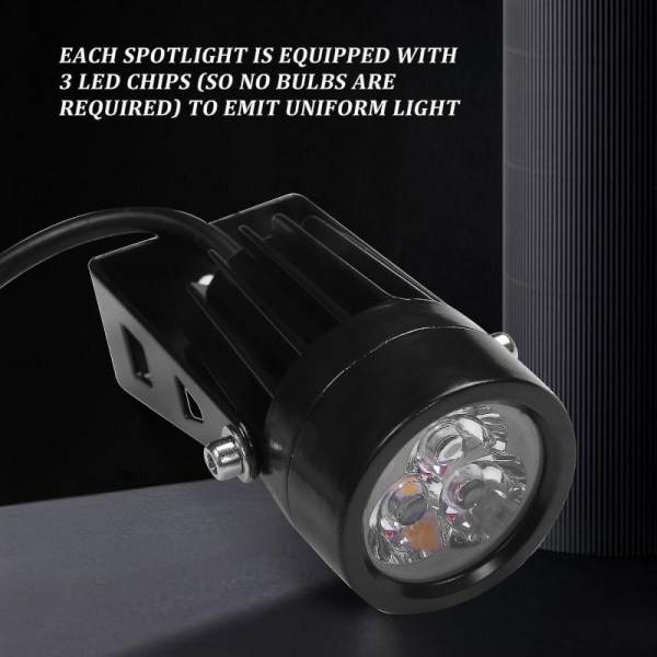 1-pack trädgårdsbelysning strålkastare utomhusbelysning 3w 220v Ip65 Led-spot