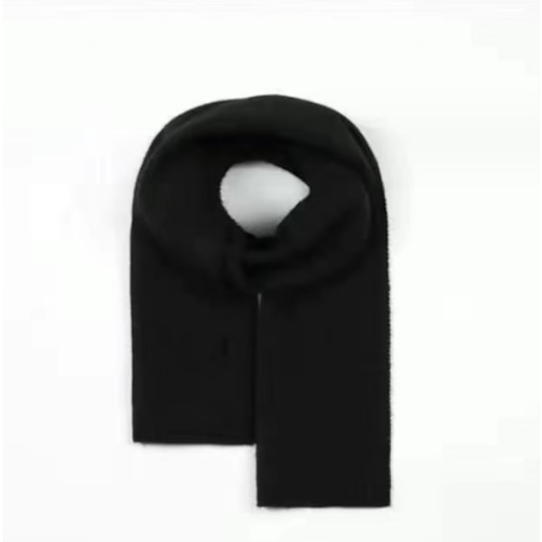 Sort temperament stil, koreansk stil imitation kashmir, vinter