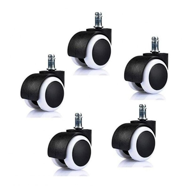 5 kpl pyörätuoli pyörä toimisto tuoli pyörä halkaisija (50mm)
