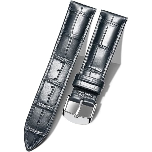 1 st äkta krokodil läder klockarmband ersättning klockarmband