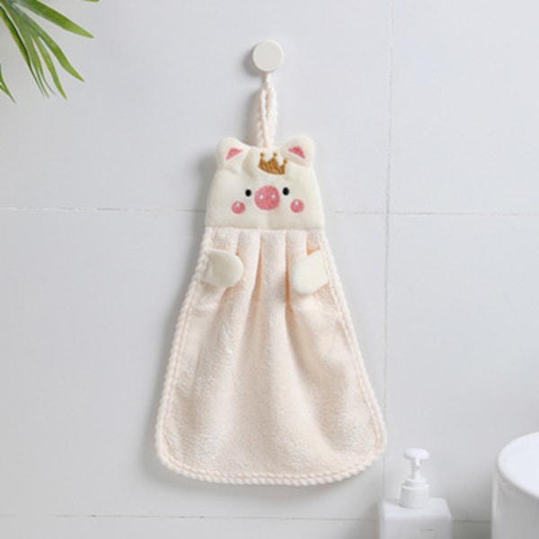 4 stykker hængende håndklæder Babyhåndklæder Børnehåndklæde Microfi