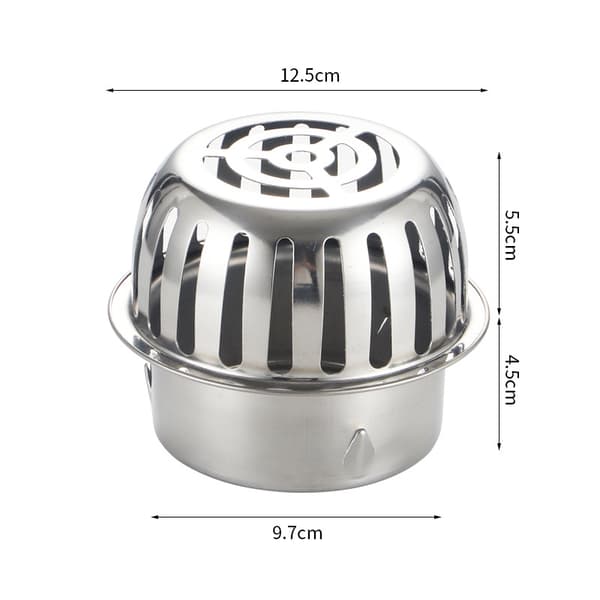 110mm rustfrit ståldæksler til tagrender